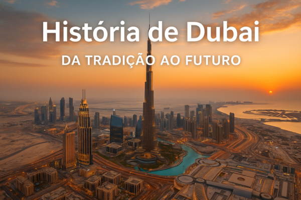 História de Dubai, de vila de pescadores a cidade futurista com arranha-céus e ilhas artificiais.