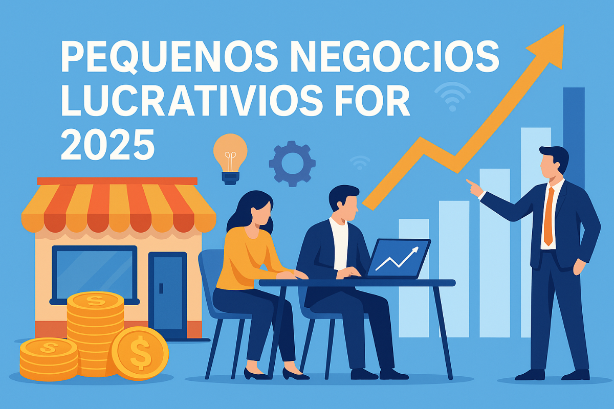 Pequenos negócios lucrativos para 2025 com baixo investimento e alto potencial de lucro