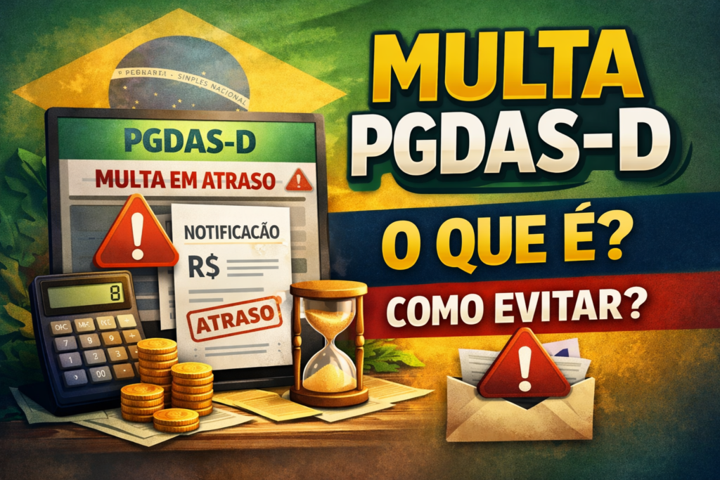 Multa PGDAS-D por atraso no Simples Nacional como evitar e regularizar