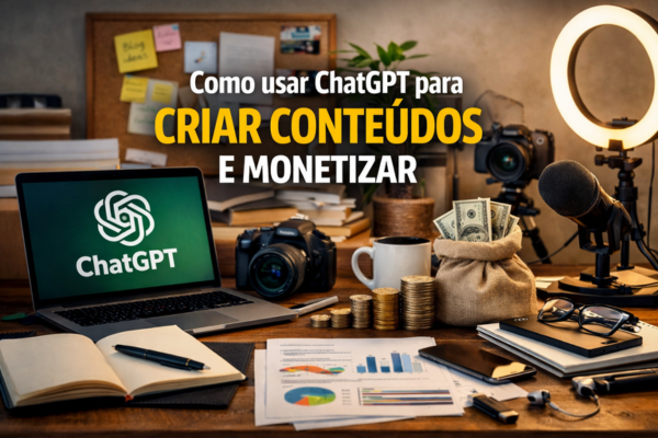 como usar chatgpt para criar conteúdos e monetizar com inteligência artificial