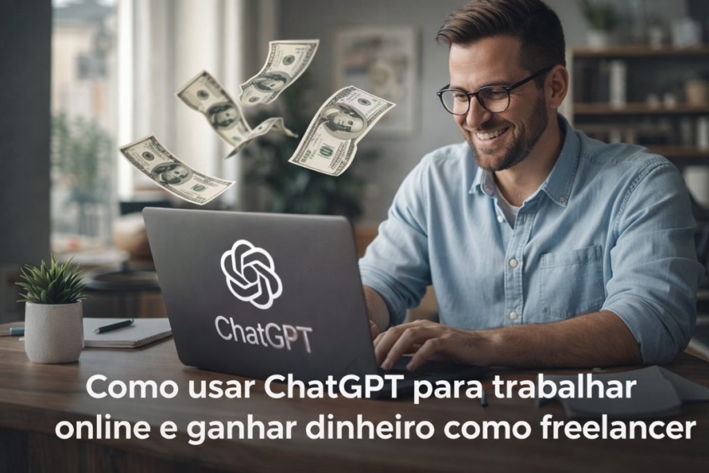 como usar chatgpt para trabalhar online e ganhar dinheiro como freelancer