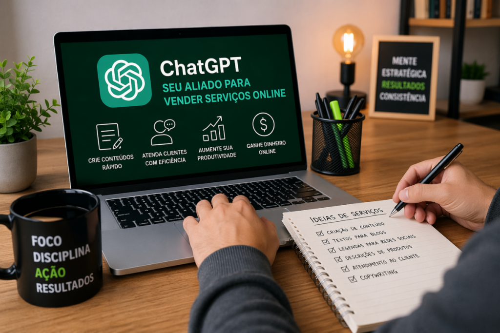 como usar chatgpt para vender serviços online e ganhar dinheiro