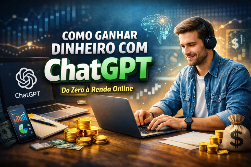 como ganhar dinheiro com chatgpt trabalhando online com inteligência artificial