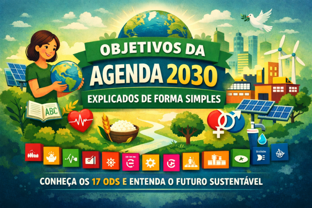 Objetivos da Agenda 2030 explicados com os 17 ODS e exemplos de sustentabilidade no mundo