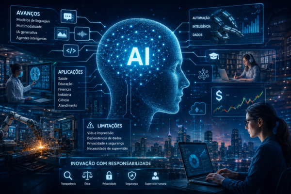 Inteligências artificiais e suas aplicações atuais em saúde, educação, finanças, indústria e tecnologia